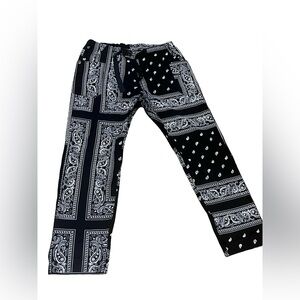 The Hundreds Bandana Cargo Straight Leg Skater Streetwear Adjustable Waist Sz XL